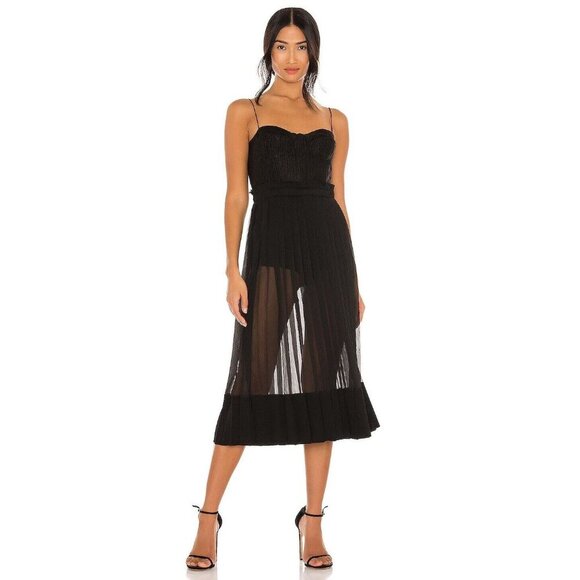 Alexis Inasia Black Dress Medium NWT $693